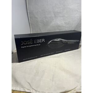 José Eber Digital Straightening Brush Tested Works Amazing